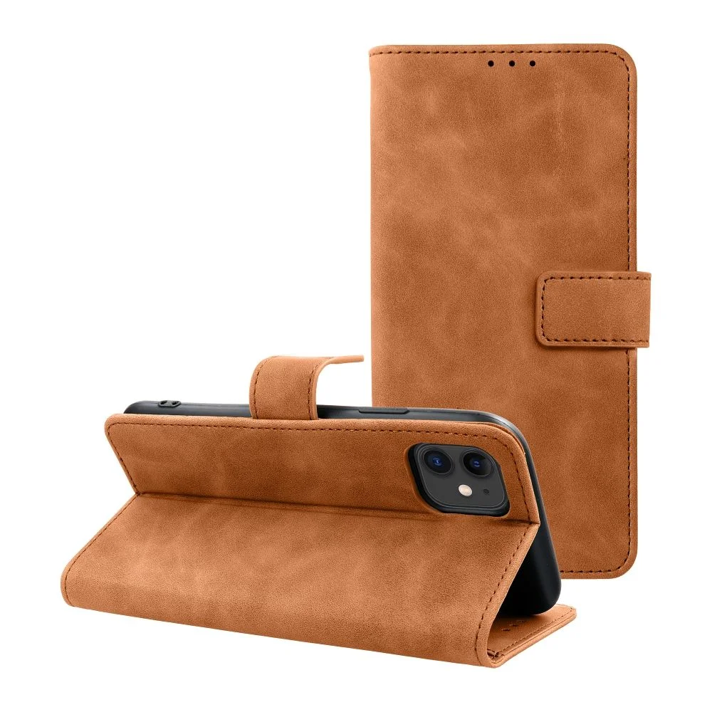 Φωτογραφία προϊόντος: . TENDER Book Case for IPHONE 11 brown