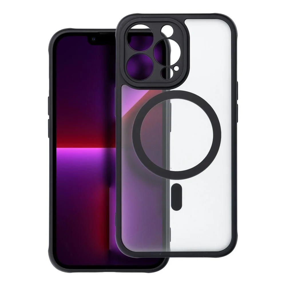 Φωτογραφία προϊόντος: . Full Matte Mag Cover case compatible with MagSafe for IPHONE 13 PRO black