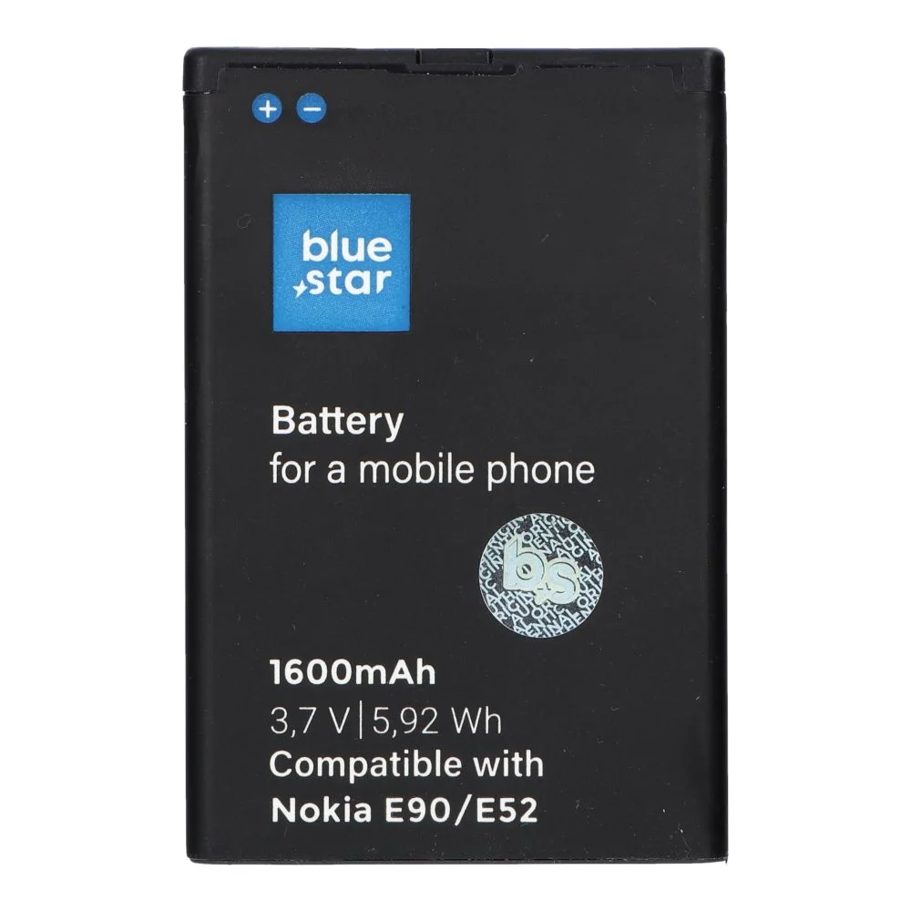 Φωτογραφία προϊόντος: . Battery for Nokia E90/E52/E71/N97/E61i/E63/6650 Flip 1600 mAh Li-Ion Blue Star