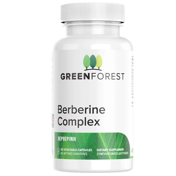 Φωτογραφία προϊόντος: Green Forest Berberine Complex 60 κάψουλες - GreenForest