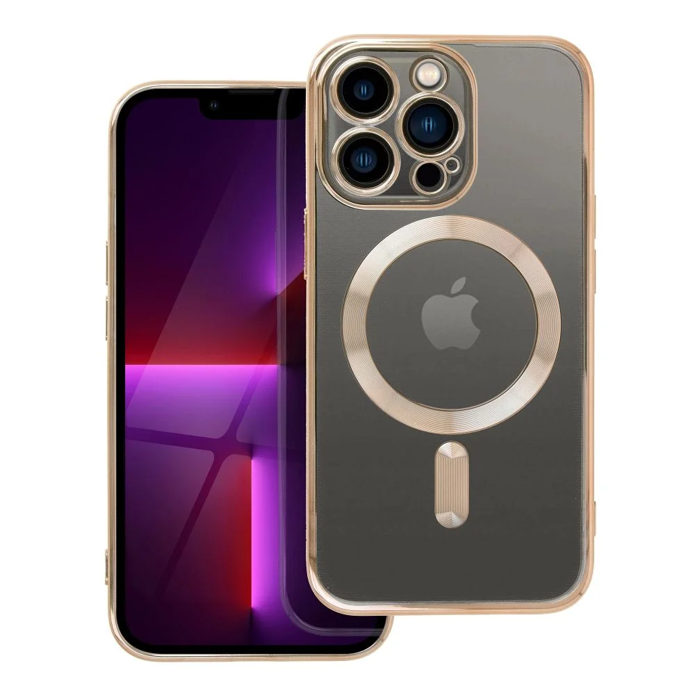 Φωτογραφία προϊόντος: . Electro Mag Cover case compatible with MagSafe for IPHONE 13 PRO gold