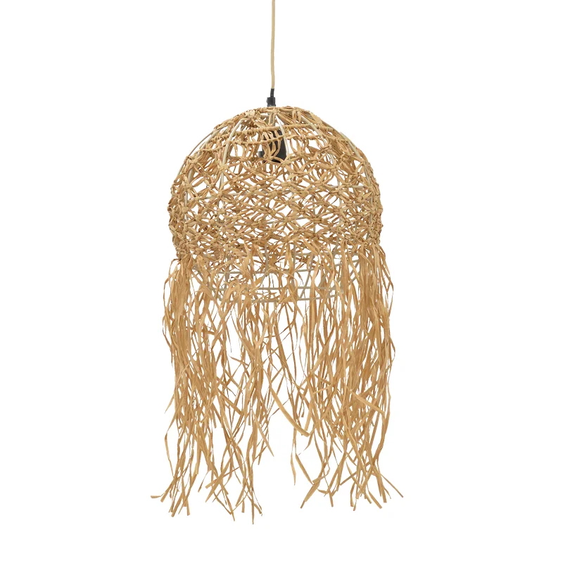 Φωτογραφία προϊόντος: pakoworld Φωτιστικό οροφής Amelon Inart E27 φυσικό Φ40x110εκ