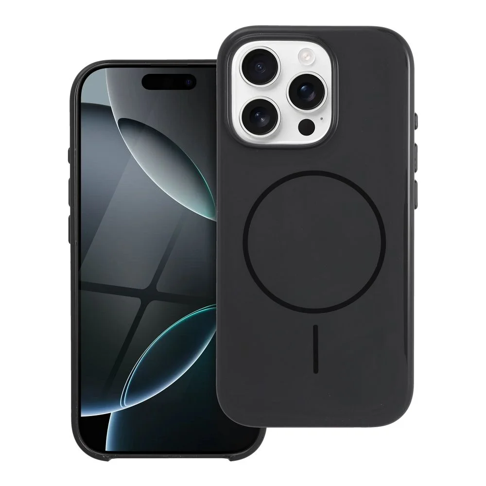 Φωτογραφία προϊόντος: . Premium Glossy Mag Cover compatible with MagSafe and Camera Control button for IPHONE 17 Air black