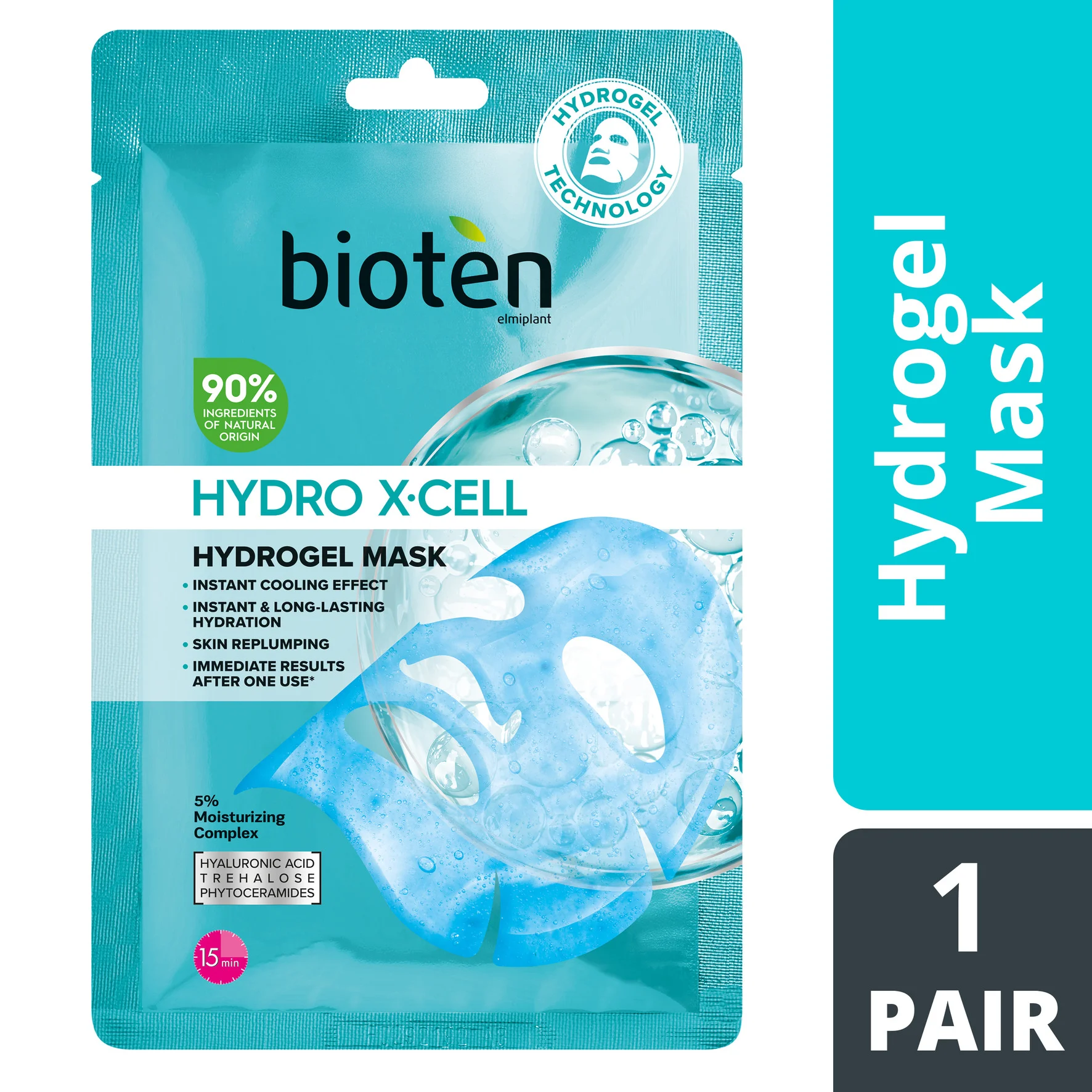 Φωτογραφία προϊόντος: Bioten Hydro X∙cell Hydrogel Μάσκα 1τμχ
