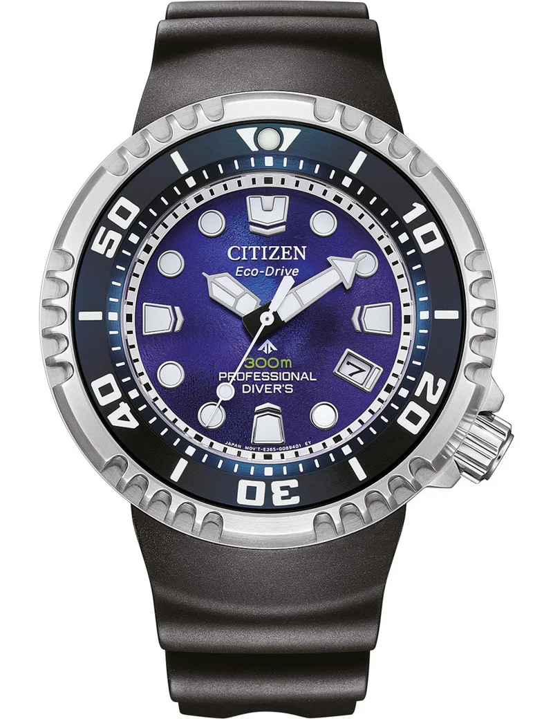 Φωτογραφία προϊόντος: Ρολόι CITIZEN Promaster “Sea of Silence” Eco-drive Με Μαύρο Καουτσούκ Λουράκι BN1025-08L