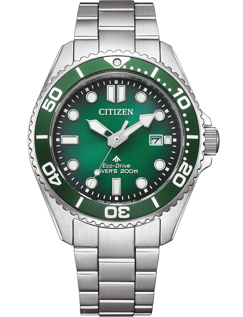 Φωτογραφία προϊόντος: Ρολόι CITIZEN Promaster Eco-drive Με Ασημί Ατσάλινο Μπρασελέ BN0269-50W