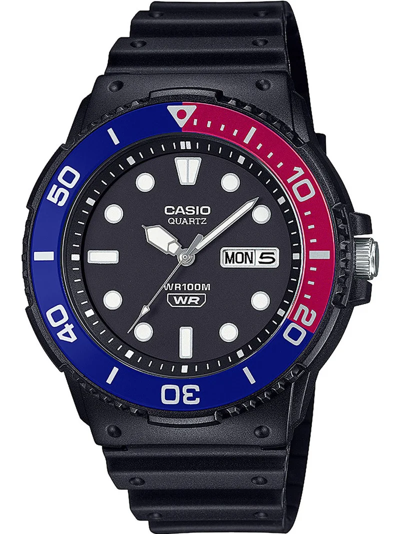 Φωτογραφία προϊόντος: Ρολόι CASIO Collection Με Μαύρο Καουτσούκ Λουράκι MRW-230H-1E2VEF