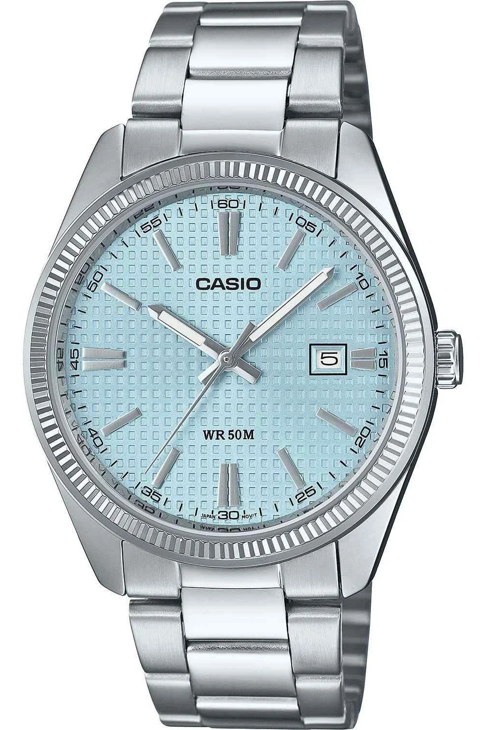 Φωτογραφία προϊόντος: Ρολόι CASIO Collection Με Ασημί Ατσάλινο Μπρασελέ MTP-1302PE-2AVEF
