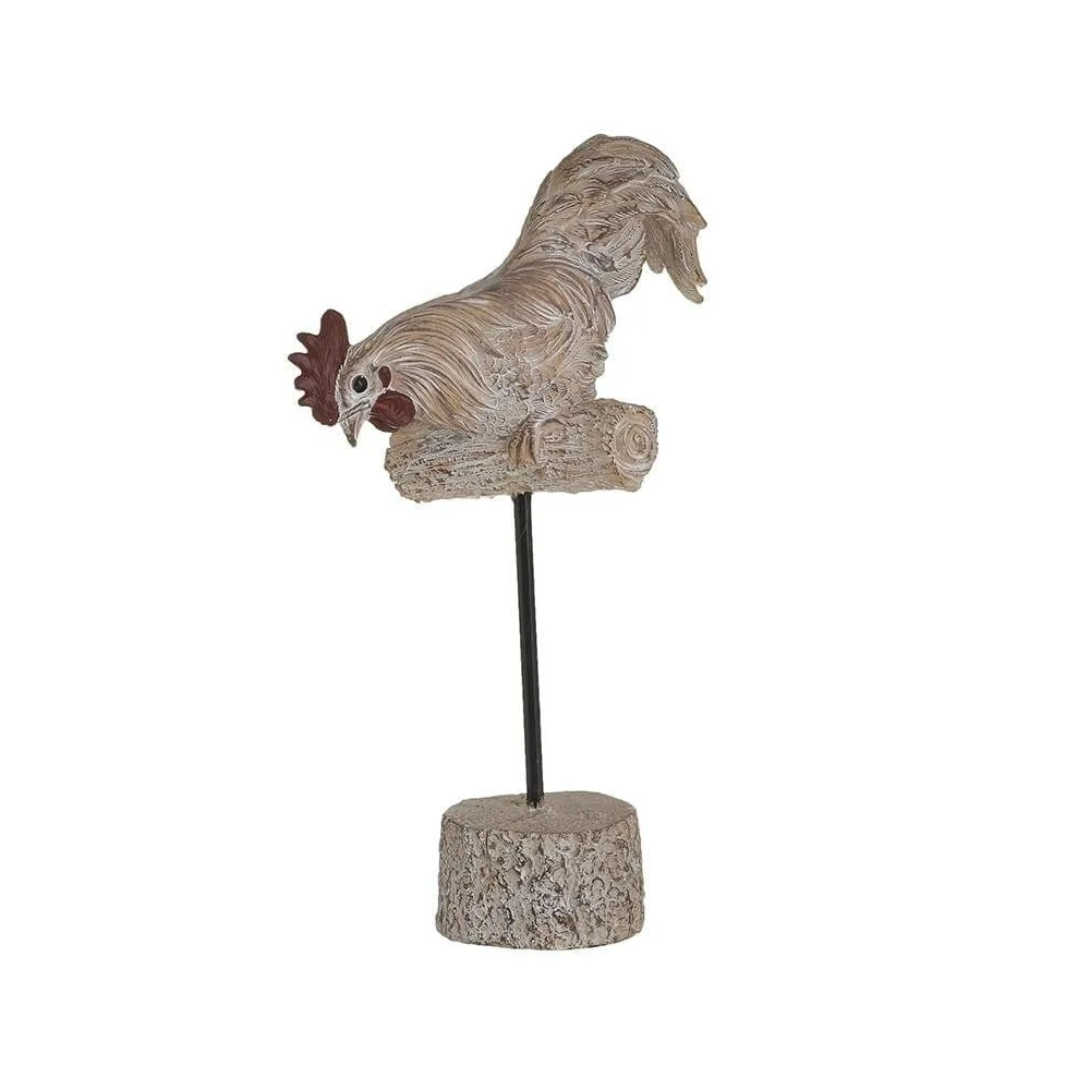 Φωτογραφία προϊόντος: Inart ΚΟΤA RESIN ΑΝΤΙΚΕ ΕΚΡΟΥ16X9X27