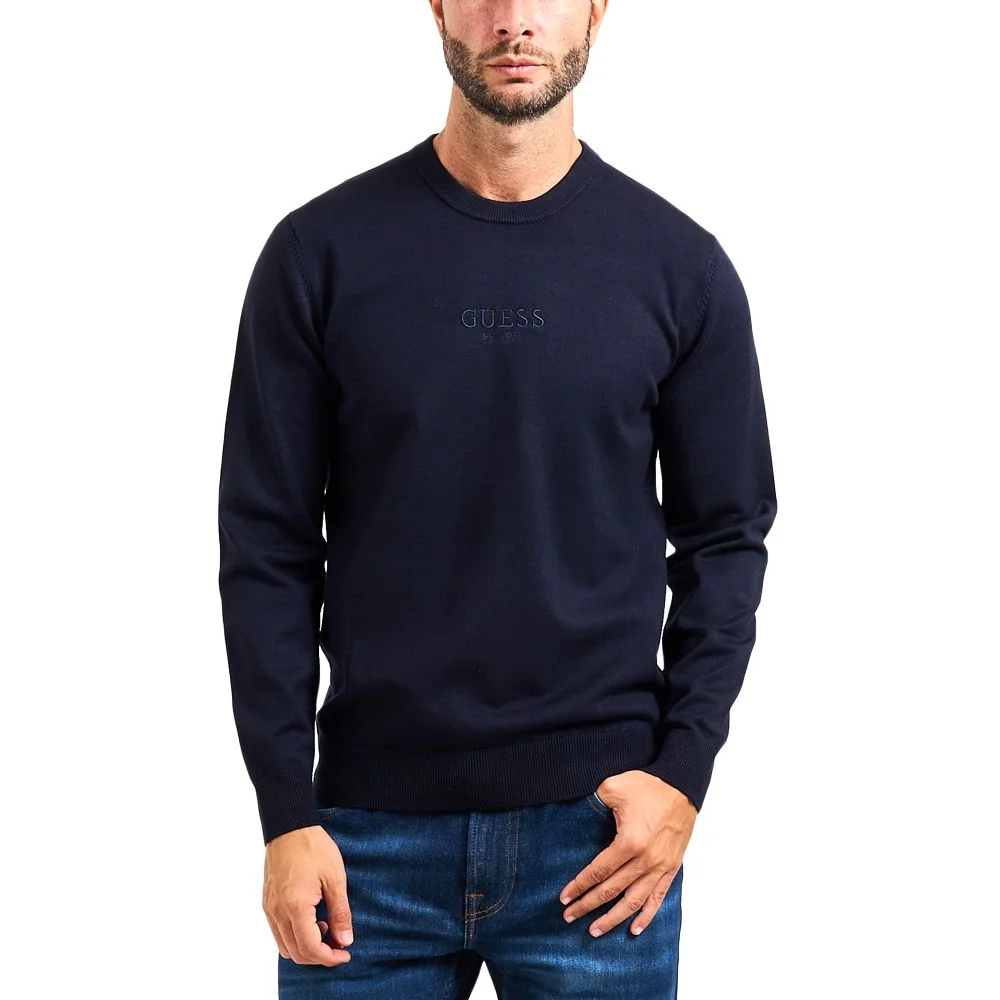 Φωτογραφία προϊόντος: Πουλόβερ GUESS hervey sweatshirt μπλέ σκούρο ανδρικό