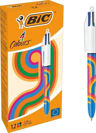 Φωτογραφία προϊόντος: Bic Στυλό Ballpoint με Πολύχρωμο Μελάνι