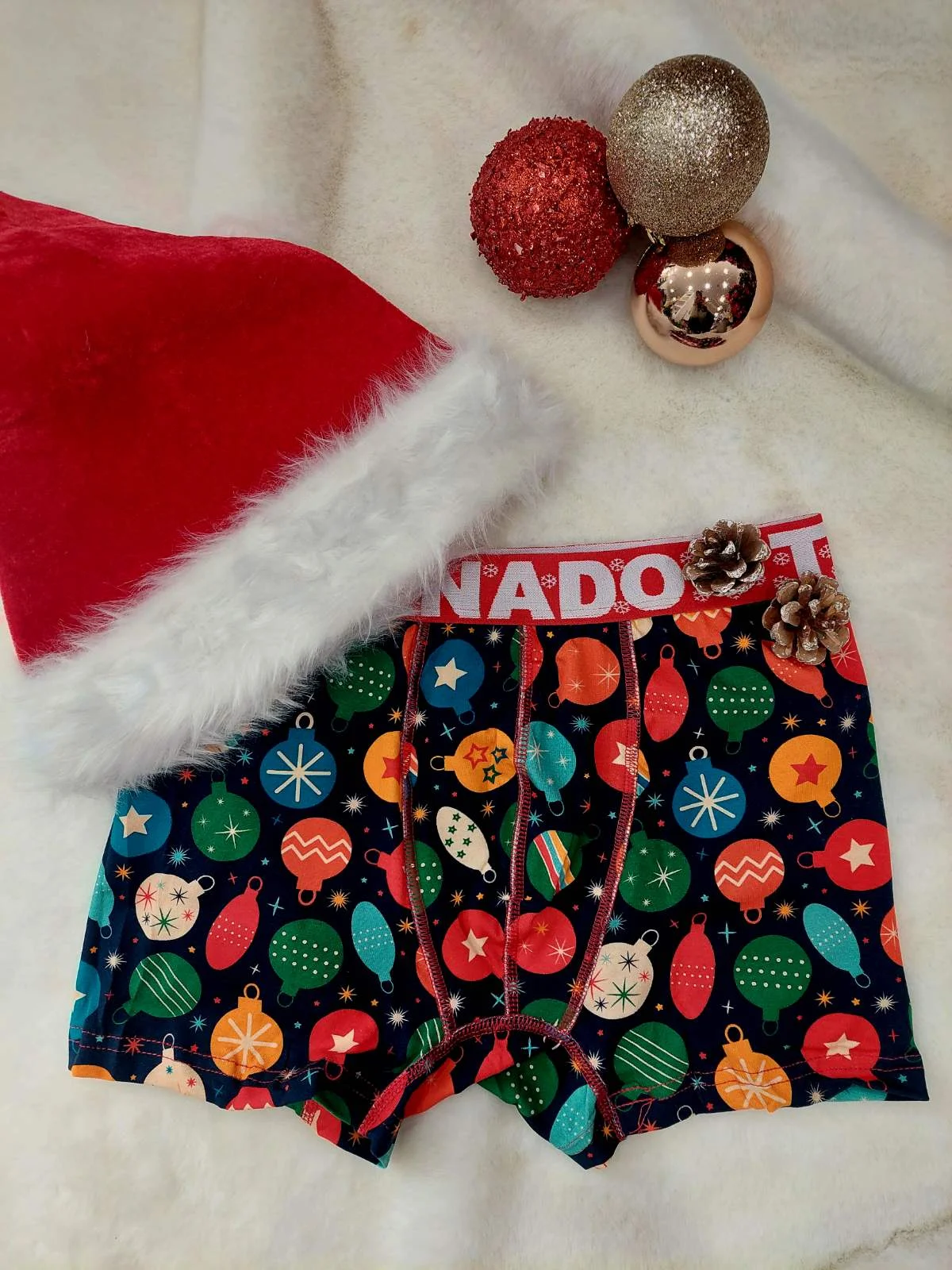 Φωτογραφία προϊόντος: Ανδρικό boxer XMAS βαμβακερό CH30