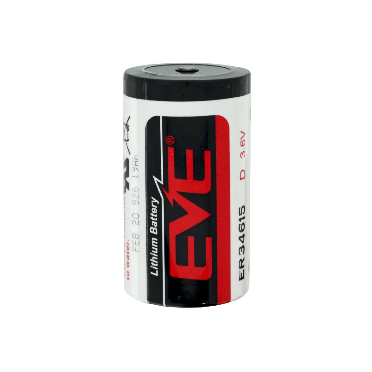 Φωτογραφία προϊόντος: Μπαταρία Eve 33600 ER34615 Li-SOCl2 19000mAh 3.6V D