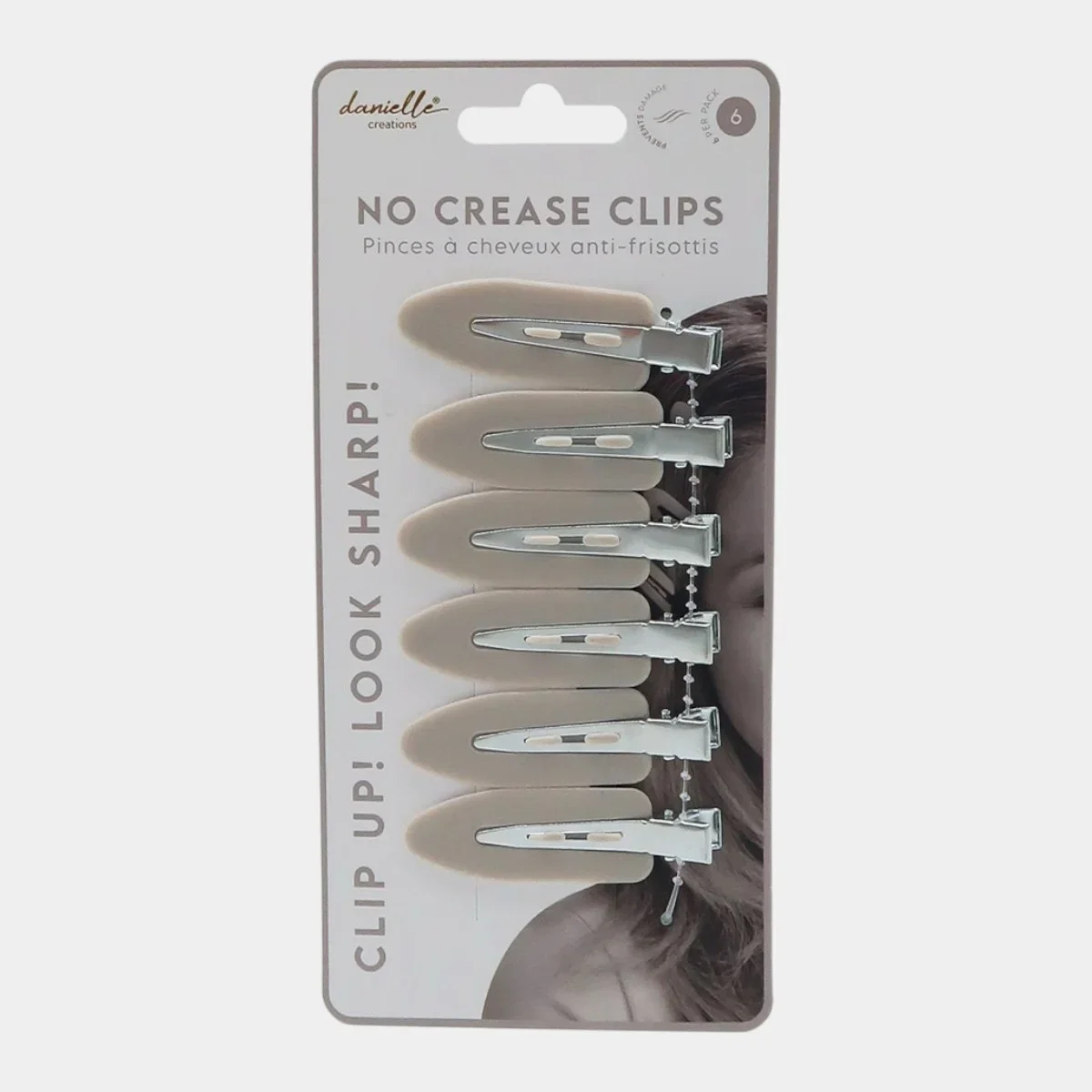 Φωτογραφία προϊόντος: Σετ με 6 Creaseless Clips για Μαλλιά – By Upper Canada