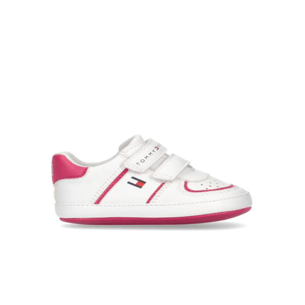 Φωτογραφία προϊόντος: TOMMY HILFIGR T0A4-32285-1433X030 VELCRO SHOE WHITE-FUCHSIA