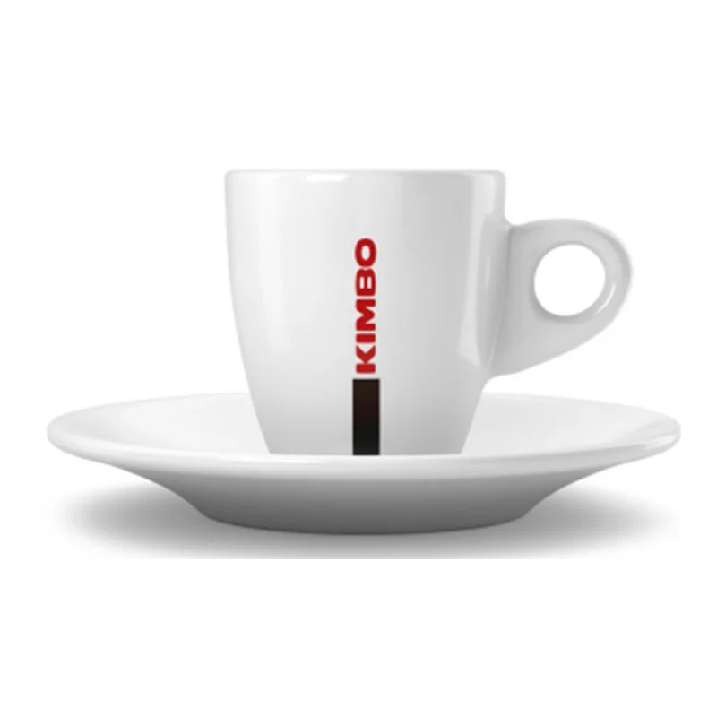 Φωτογραφία προϊόντος: Φλιτζάνι espresso Kimbo 70ml Πορσελάνινο με πιατάκι - 1 τεμάχιο