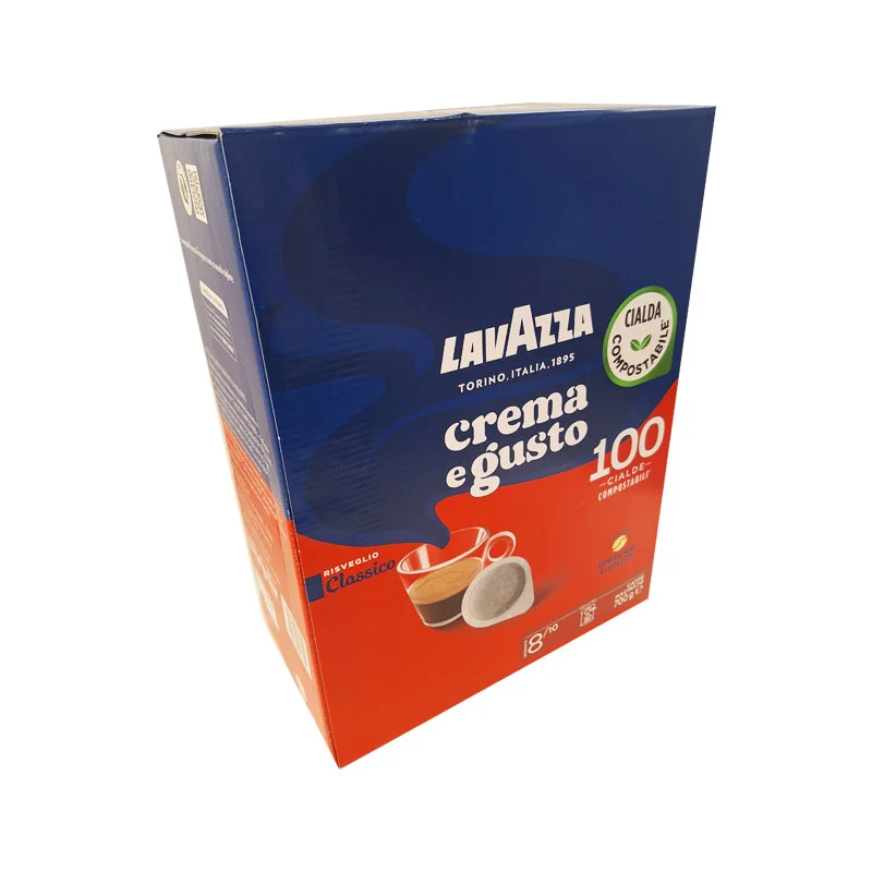 Φωτογραφία προϊόντος: Ταμπλέτες Espresso Lavazza Crema E Gusto Classico ESE Pods 100 τεμ.