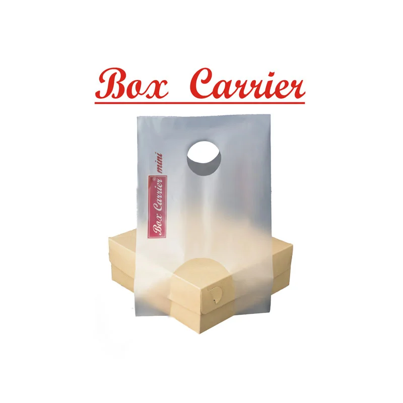 Φωτογραφία προϊόντος: Glassbag BOX CARRIER mini Θήκη μεταφοράς κουτιών ζαχαροπλαστικής και πίτσας - 500 τεμάχια