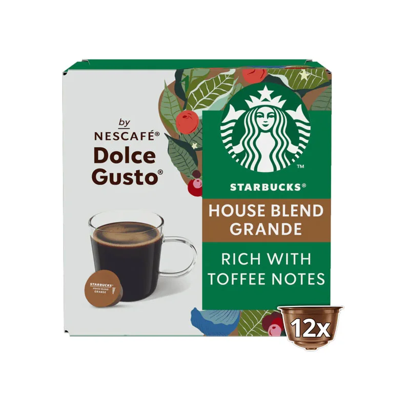 Φωτογραφία προϊόντος: Starbucks House Blend κάψουλες Dolce Gusto - 12 τεμ.