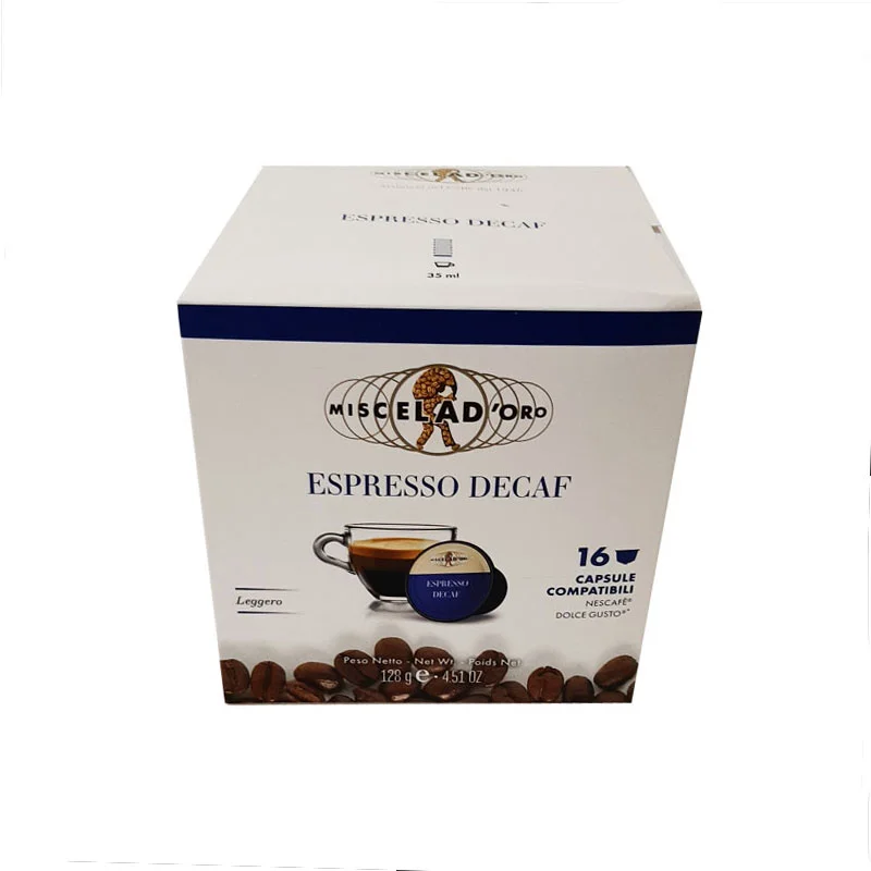 Φωτογραφία προϊόντος: Miscela d'oro Miscela d’oro Dolce Gusto Espresso Decaf 16 τεμ.