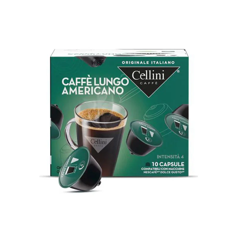 Φωτογραφία προϊόντος: Cellini Caffe Lungo Americano Dolce Gusto κάψουλες - 10 τεμ.
