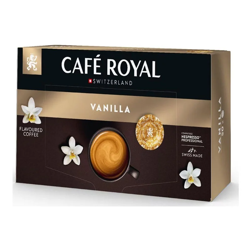 Φωτογραφία προϊόντος: Cafe Royal Vanilla Nespresso PROFESSIONAL κάψουλες - 50 τεμ.