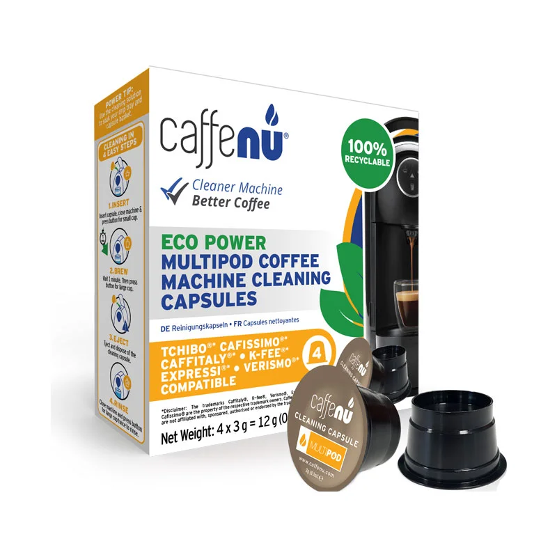 Φωτογραφία προϊόντος: Caffenu Multipod Caffitaly κάψουλες καθαρισμού - 4 τεμ.