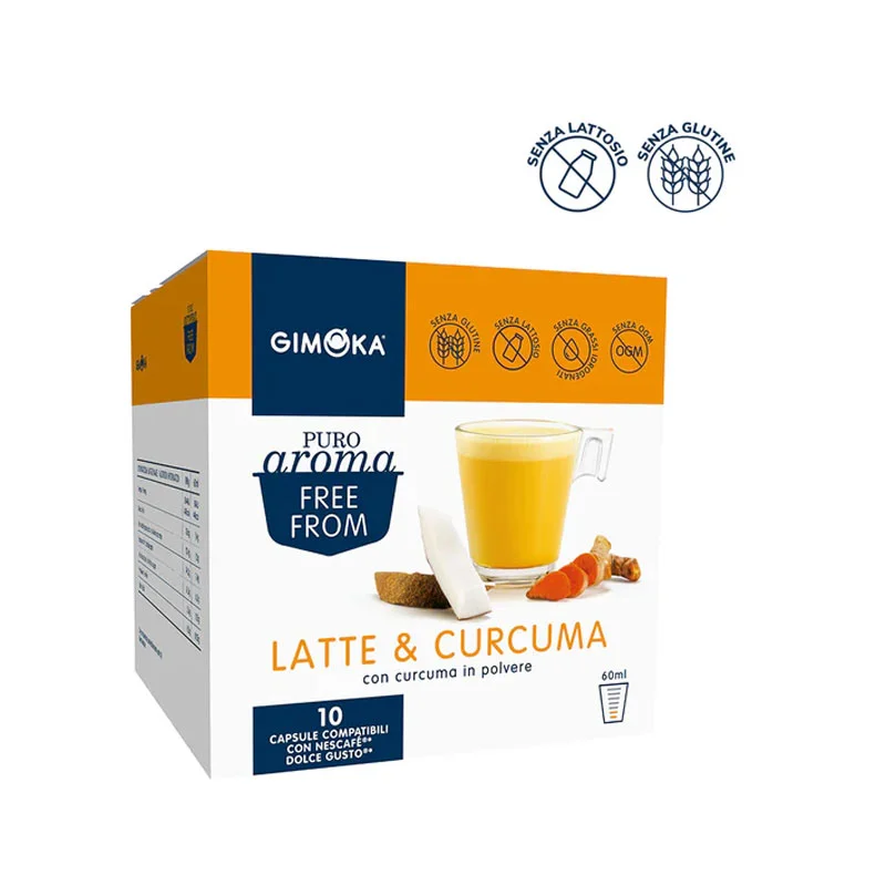 Φωτογραφία προϊόντος: Gimoka Latte & Curcuma Dolce Gusto - 10 τεμ
