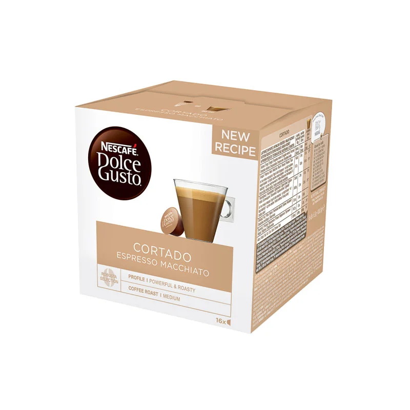 Φωτογραφία προϊόντος: Nestle Nescafe Dolce Gusto Cortado Espresso Macchiatto - 16 τεμάχια