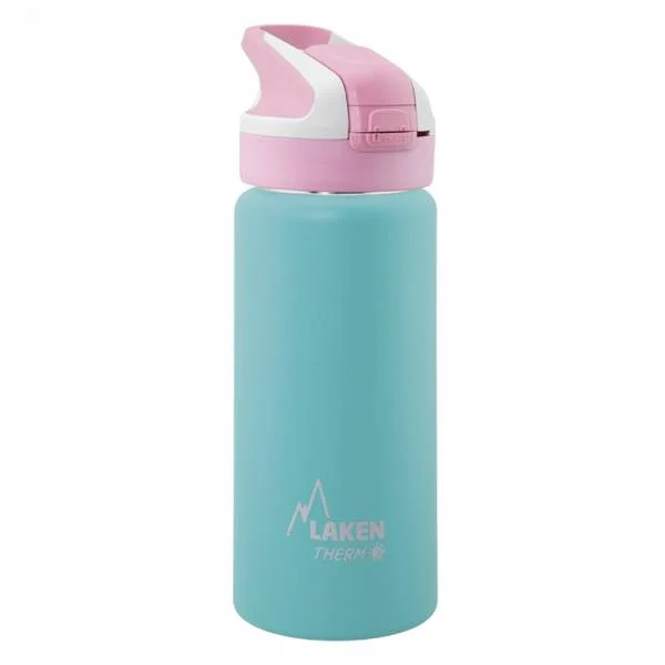 Φωτογραφία προϊόντος: Παγούρι Θερμός Laken 500ml Τιρκουάζ με Πώμα Summit