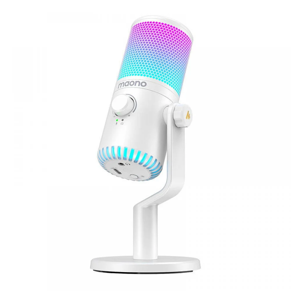 Φωτογραφία προϊόντος: Maono Μικρόφωνο Gaming DM30RGB (Λευκό)