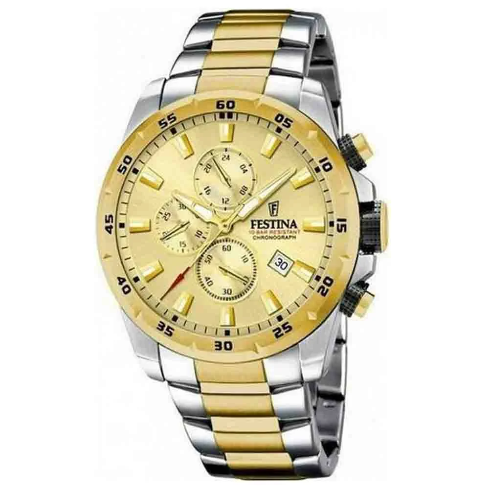 Φωτογραφία προϊόντος: FESTINA Two Tone Stainless Steel Chronograph F20562/1 fenixroloi.gr
