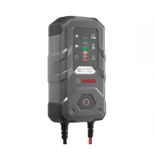 Φωτογραφία προϊόντος: Bosch C70 Battery Charger 0189911070 ΦΟΡΤΙΣΤΗΣ ΜΠΑΤΑΡΙΑΣ 10A 12V/24V