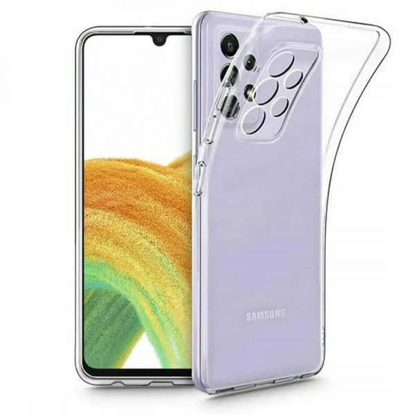 Φωτογραφία προϊόντος: Θήκη Σιλικόνης Πλάτης για Samsung Galaxy A33 5G Transparent ΟΕΜ