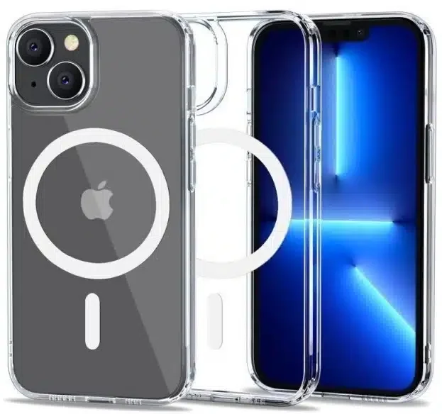 Φωτογραφία προϊόντος: iPhone 14 Plus Magnetic Magsafe TPU Silicone Back Cover Case Transparent (oem)oem