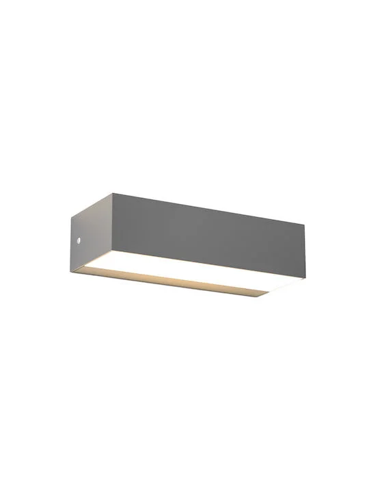 Φωτογραφία προϊόντος: it-Lighting Martin LED 9W 3CCT Outdoor Up-Down Wall Lamp Grey D:17cmx4.6cm (80200830)