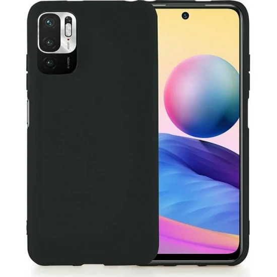 Φωτογραφία προϊόντος: Back Cover Σιλικόνης Μαύρο Xiaomi Redmi Note 10 5G μαύρο oem