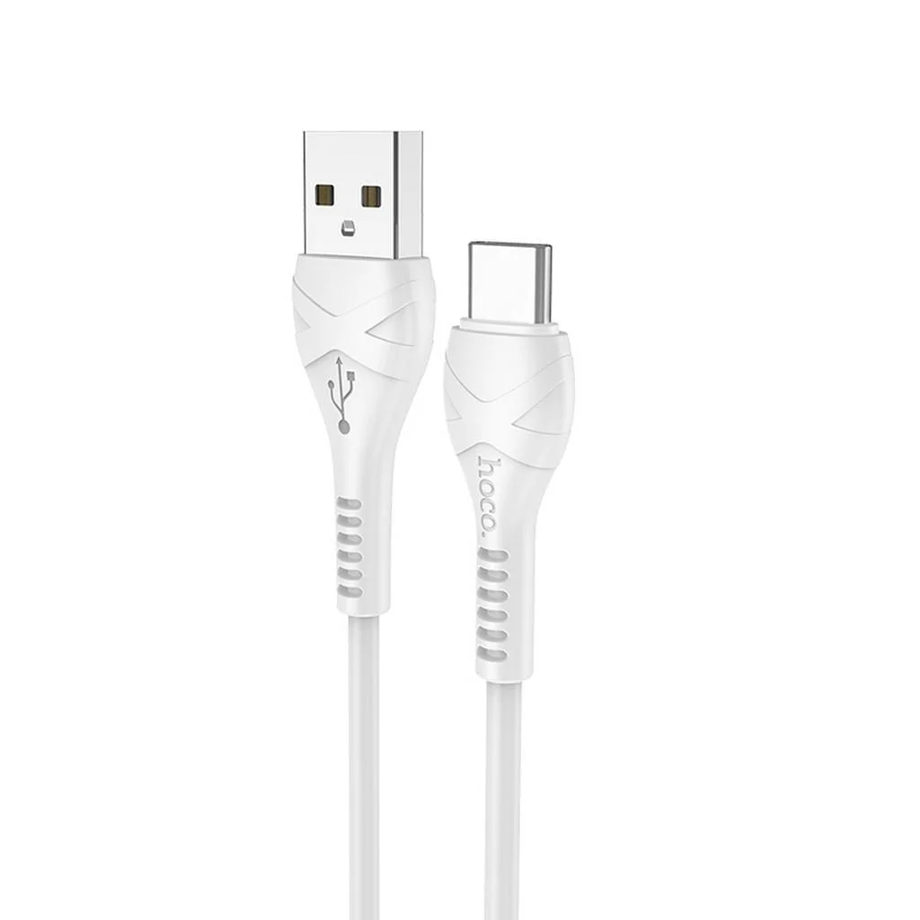 Φωτογραφία προϊόντος: Καλώδιο σύνδεσης Hoco X37 Cool Power USB σε USB-C Fast Charging 3.0A Λευκό 1m
