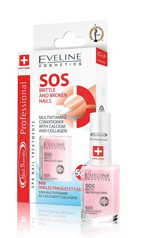 Φωτογραφία προϊόντος: ΘΕΡΑΠΕΙΑ ΝΥΧΙΩΝ Eveline SPA Nail SOS για εύθραυστα & σπασμένα νύχια