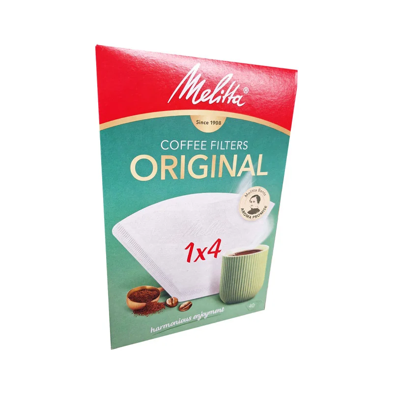 Φωτογραφία προϊόντος: Φίλτρα καφέ Melitta 1x4 - 40 τεμ.