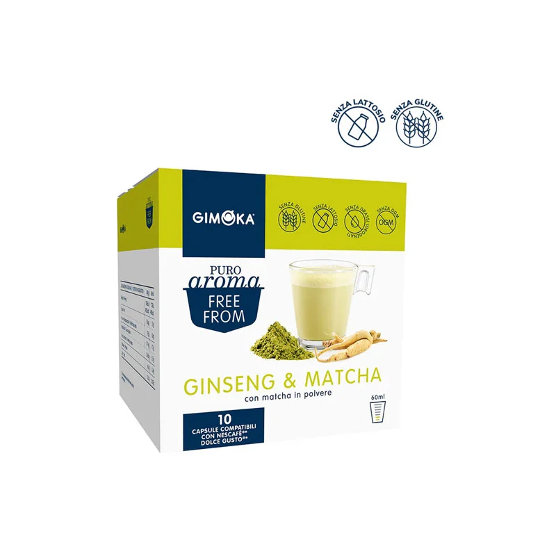 Φωτογραφία προϊόντος: Gimoka Ginseng & Matcha κάψουλες Dolce Gusto - 10 τεμ