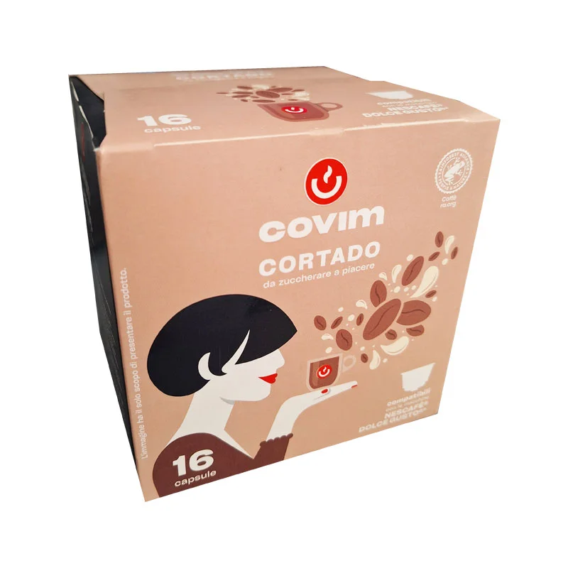 Φωτογραφία προϊόντος: Covim Cortado Dolce Gusto κάψουλες 16 τεμ.
