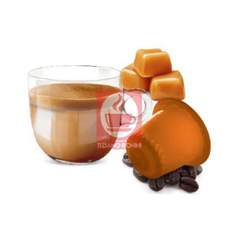 Φωτογραφία προϊόντος: Latte Caramel Nespresso συμβατές κάψουλες Tiziano Bonini - 10 τεμάχια