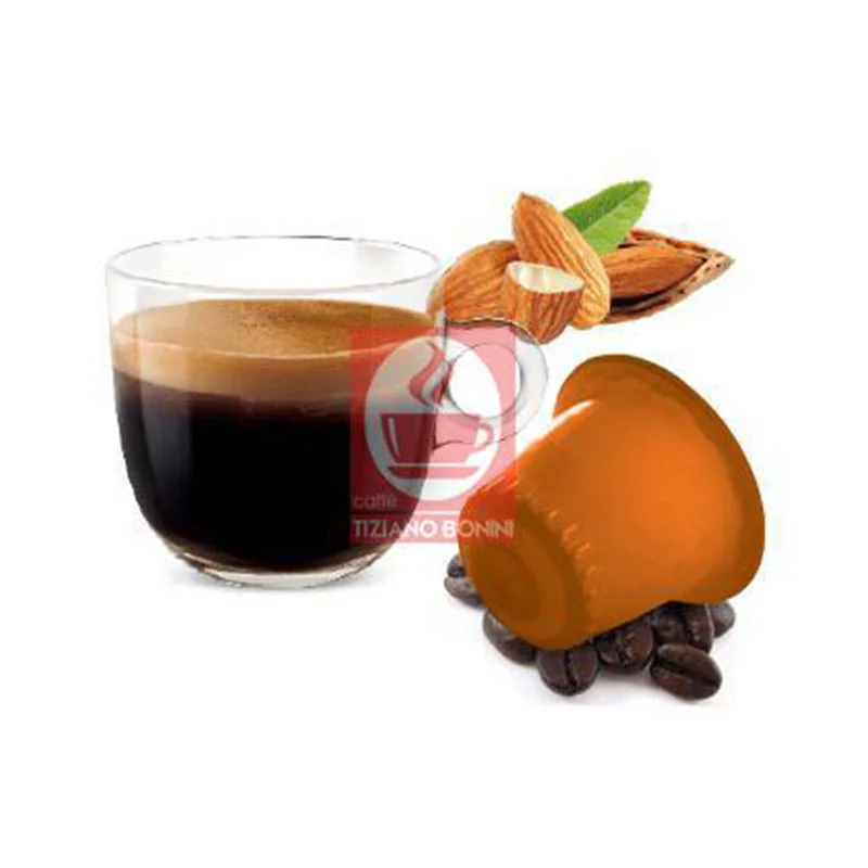 Φωτογραφία προϊόντος: Mandorlino Nespresso συμβατές κάψουλες Tiziano Bonini Αμύγδαλο - 10 τεμάχια