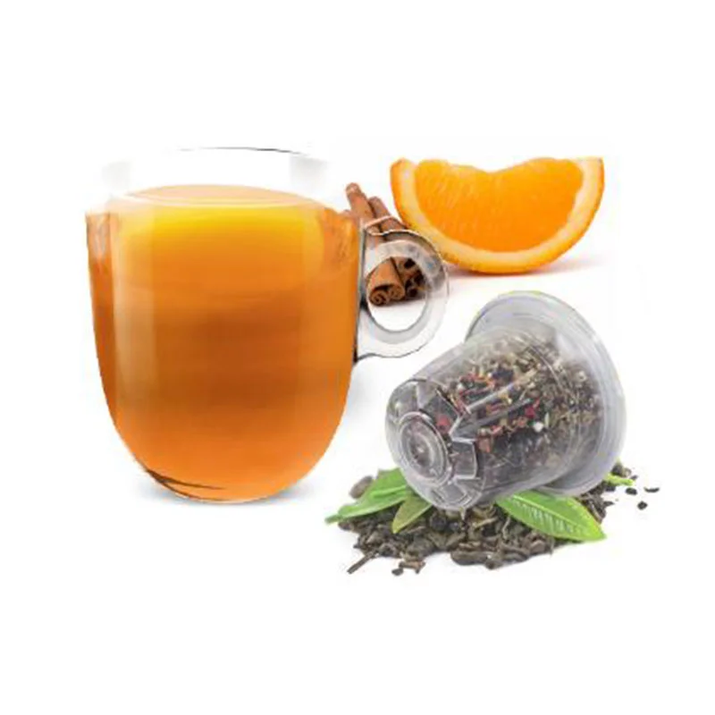 Φωτογραφία προϊόντος: Arancia Cannella Tea Nespresso συμβατές κάψουλες τσάι Tiziano Bonini - 10 τεμάχια