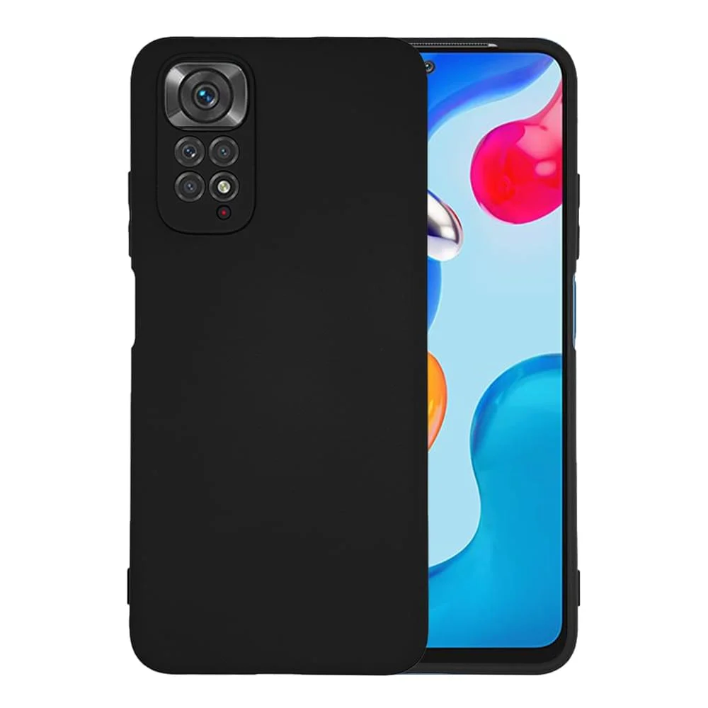 Φωτογραφία προϊόντος: Θήκη Flexible TPU Back Cover Σιλικόνης για Xiaomi Redmi Note 11 - 11S - Μαύρο