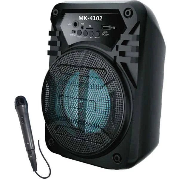 Φωτογραφία προϊόντος: OEM Σύστημα Karaoke με Ενσύρματα Μικρόφωνα CMIK MK-4102 σε Μαύρο Χρώμα