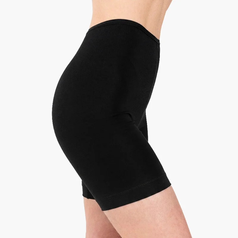 Φωτογραφία προϊόντος: AA UNDERWEAR AA-UNDERWEAR Long mini κιλότα με πόδι Plus Cotton Μαύρο
