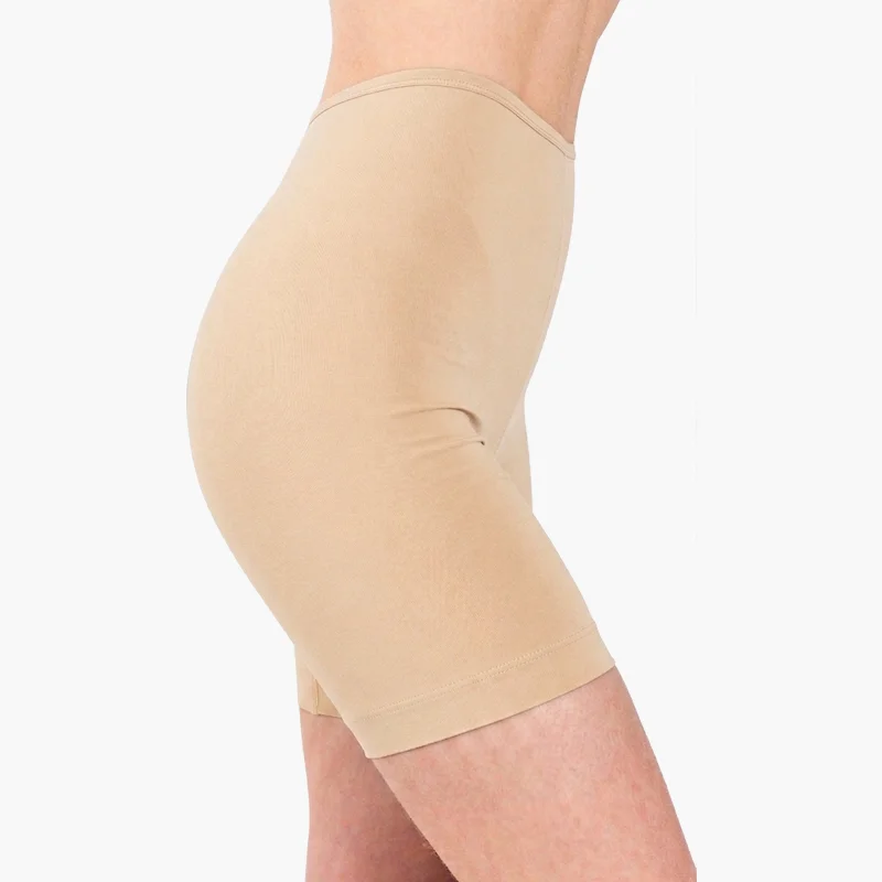 Φωτογραφία προϊόντος: AA UNDERWEAR AA-UNDERWEAR Long mini κιλότα με πόδι Cotton Μπεζ