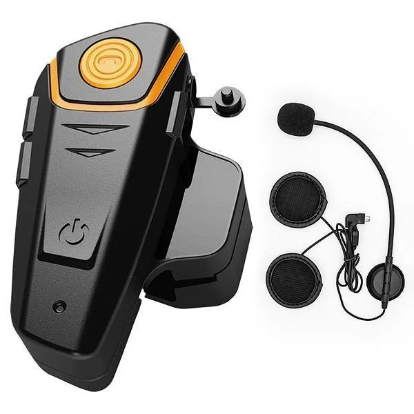 Φωτογραφία προϊόντος: OEM Ενδοεπικοινωνία Bluetooth 1000m Ακουστικό για το Κράνος Αδιάβροχο BT-S2